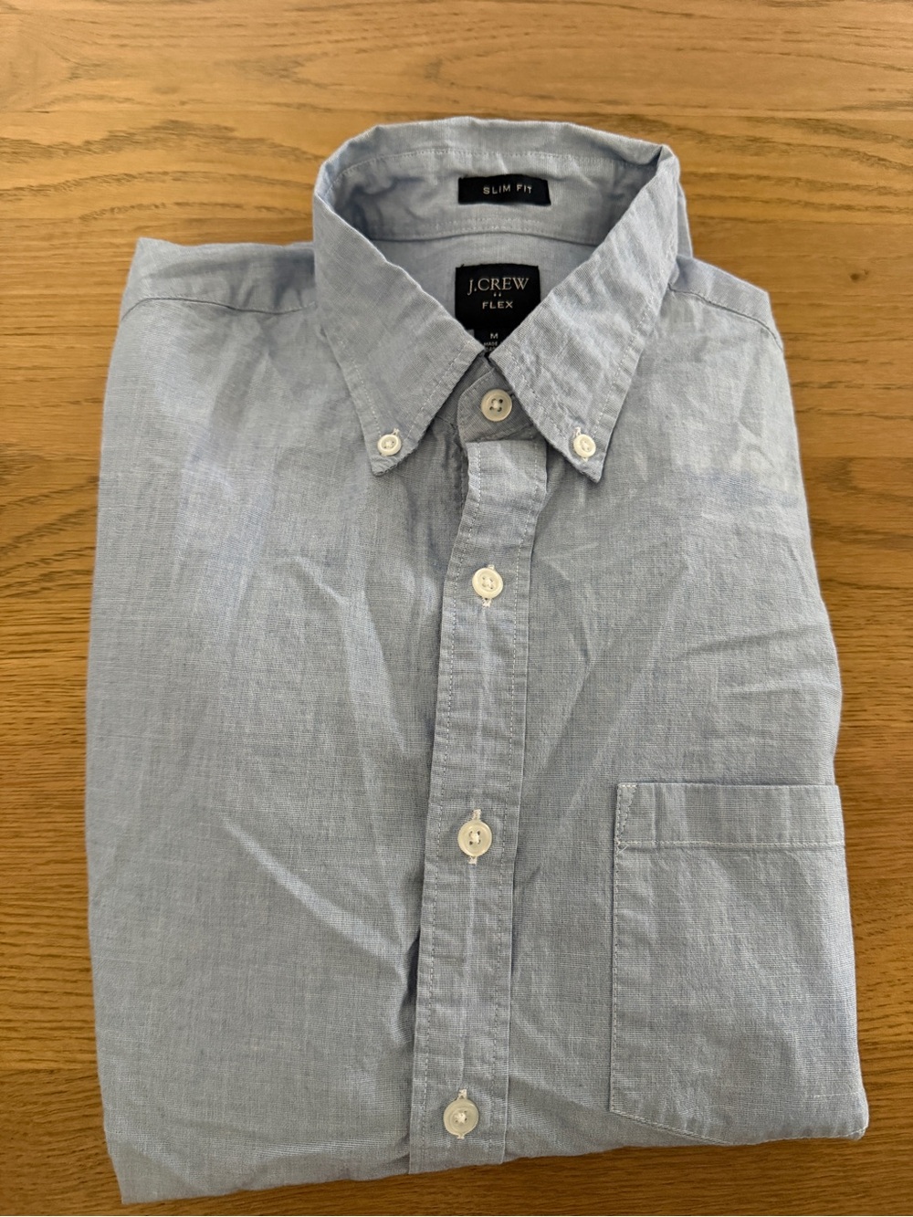 J. Crew Light Blue Men’s Button-Down Shirt